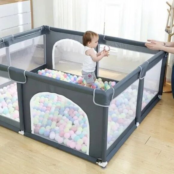 Playpen 71×59inch (no balls no mat) Dry Pool Playground 180x150x68cm PREMIUM - Picture 1 of 16